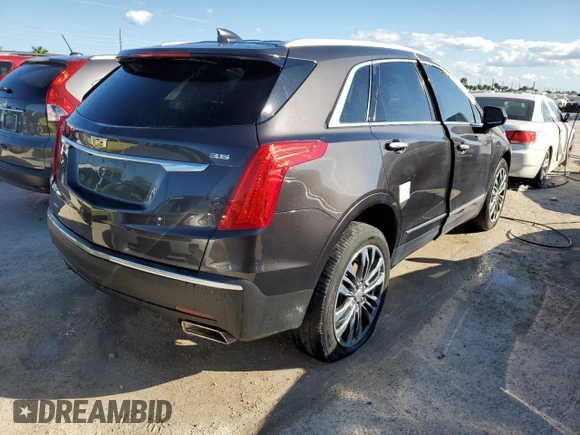 2017 Cadillac XT5 Premium Luxury AWD z VIN 1GYKNERS6HZ166374, wystawiony jako Copart lot #44441395 z przebiegiem Nie podano mil oraz Szkody całkowita. Historia ofert i sprzedaży dostępna na DreamBid. Obrazek 3.