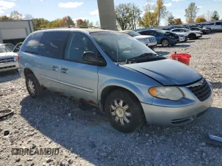 2006 Chrysler Town & Country LWB Touring with VIN 2A4GP54L26R894250, listed as a Copart auction lot 76059914 with 214,912 mi miles and Clean Title. Bid and sale history available at carsss.com. Image 4.