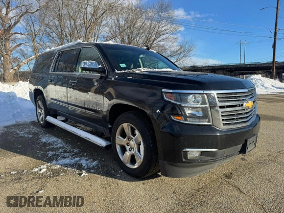 2019 Chevrolet Suburban Premier with VIN 1GNSKJKC3KR183500, listed as a Copart auction lot 42046615 with 253,160 mi miles and Clean Title. Bid and sale history available at DreamBid. Image 1.