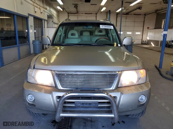 2004 Mitsubishi Montero LTD with VIN JA4MW51SX4J007058, listed as a Copart auction lot 47668005 with 136,122 mi miles and Salvage Title. Bid and sale history available at carsss.com. Image 5.
