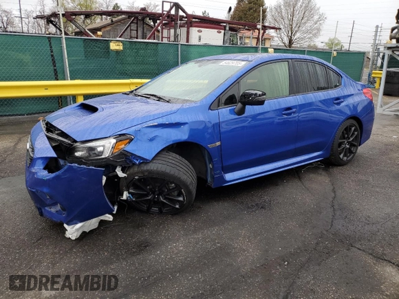 2020 Subaru WRX Limited with VIN JF1VA1P67L8817304, listed as a Copart auction lot 54629705 with 49,304 mi miles and Salvage title. Bid and sale history available at DreamBid. Image 1.