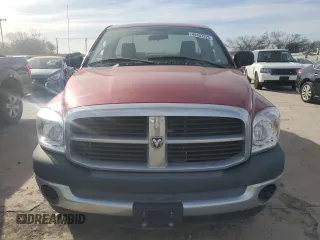 2008 Dodge 1500 ST with VIN 1D7HA16K88J178121, listed as a Copart auction lot 49437225 with 32,938 mi miles and Salvage Title. Bid and sale history available at DreamBid. Image 5.