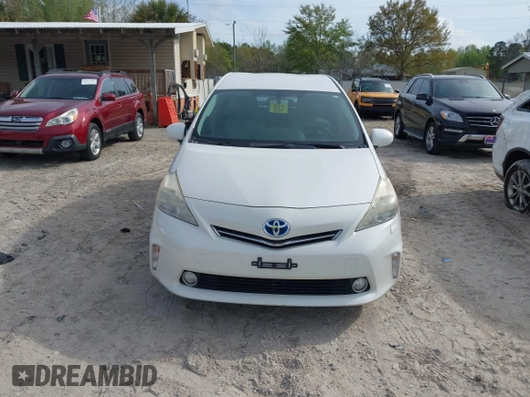 2012 Toyota Prius Two with VIN JTDZN3EU4C3022091, listed as a IAAI auction lot 41956581 with 171,422 mi miles and . Bid and sale history available at carsss.com. Image 6.