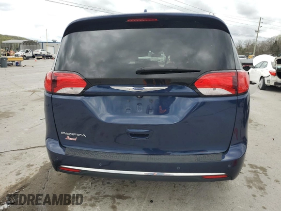 2018 Chrysler Pacifica Touring L with VIN 2C4RC1BG4JR204001, listed as a Copart auction lot 51656875 with 166,354 mi miles and Salvage Title. Bid and sale history available at DreamBid. Image 6.