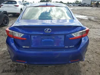 2016 Lexus RC 350 with VIN JTHHE5BC6G5011881, listed as a Copart auction lot 73842414 with 0 mi miles and Salvage Title. Bid and sale history available at carsss.com. Image 6.