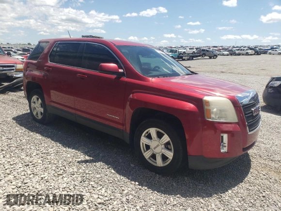 2014 GMC Terrain SLE with VIN 2GKALMEK1E6321321, listed as a Copart auction lot 57939185 with Not provided miles and Salvage title. Bid and sale history available at DreamBid. Image 4.