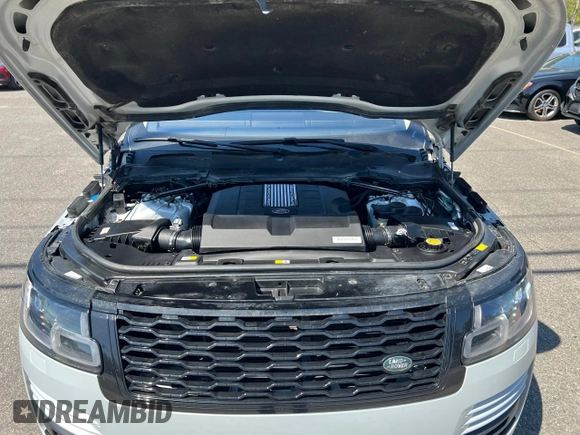 2020 Land Rover Range Rover z VIN SALGS5SEXLA404736, wystawiony jako Copart lot #56987455 z przebiegiem 157 169 mil mil oraz Czysty tytuł • Clean title. Historia ofert i sprzedaży dostępna na DreamBid. Obrazek 8.