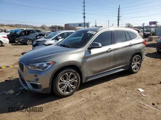 2019 BMW X1 xDrive28i with VIN WBXHT3C55K5L35265, listed as a Copart auction lot 45974295 with 84,541 mi miles and Salvage Title. Bid and sale history available at carsss.com. Image 1.