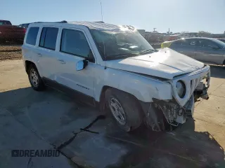 2015 Jeep Patriot Sport with VIN 1C4NJPBB3FD318030, listed as a Copart auction lot 48056195 with 160,153 mi miles and Salvage Title. Bid and sale history available at carsss.com. Image 4.