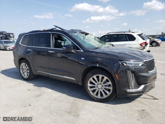 2020 Cadillac XT6 FWD Premium Luxury with VIN 1GYKPCRS8LZ134632, listed as a Copart auction lot 42351363 with 0 mi miles. Bid and sale history available at carsss.com. Image 4.