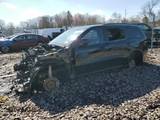 2021 Dodge Durango GT Plus with VIN 1C4RDJDG2MC751954, listed as a Copart auction lot 50212835 with 0 mi miles and Salvage Title. Bid and sale history available at carsss.com. Image 1.