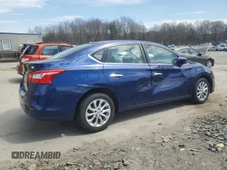 2019 Nissan Sentra SV with VIN 3N1AB7AP7KY365886, listed as a Copart auction lot 53853435 with 49,454 mi miles and Salvage Title. Bid and sale history available at carsss.com. Image 3.
