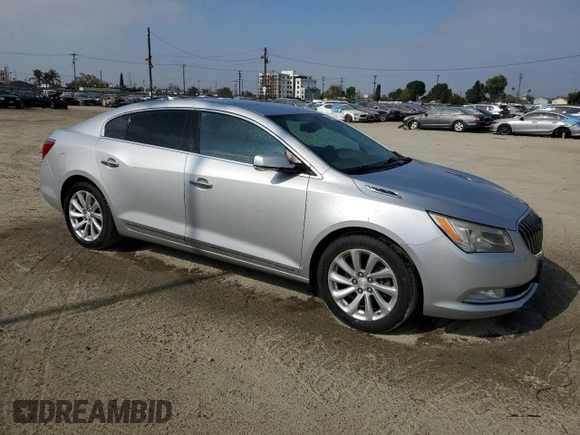 2014 Buick LaCrosse Leather with VIN 1G4GB5G32EF101076, listed as a Copart auction lot 54092665 with 121,934 mi miles and Clean Title. Bid and sale history available at carsss.com. Image 4.