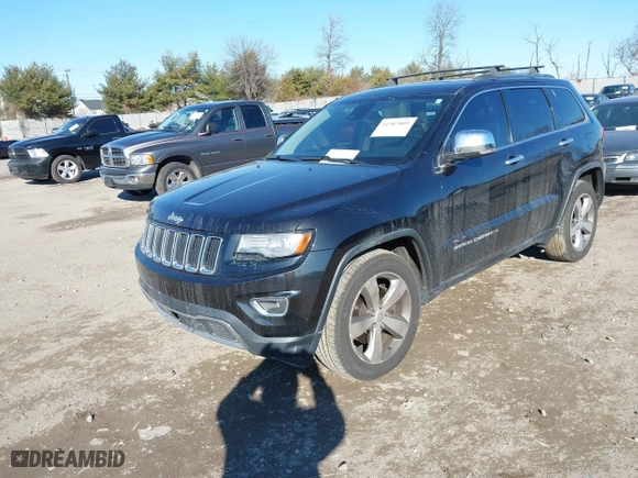 2014 Jeep Grand Cherokee Limited with VIN 1C4RJFBM8EC298326, listed as a IAAI auction lot 41307009 with 122,663 mi miles. Bid and sale history available at carsss.com. Image 20.
