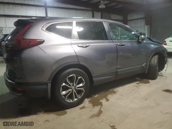 2021 Honda CR-V EX with VIN 5J6RW1H58ML001570, listed as a Copart auction lot 84490994 with 0 mi miles and Salvage Title. Bid and sale history available at carsss.com. Image 3.
