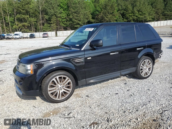 2011 Land Rover Range Rover Sport HSE Lux with VIN SALSK2D42BA291294, listed as a Copart auction lot 54055795 with 177,493 mi miles and Salvage Title. Bid and sale history available at DreamBid. Image 1.
