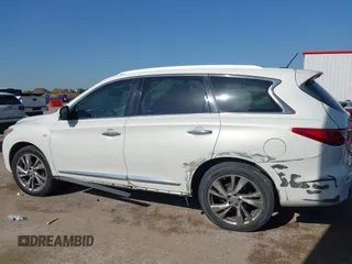 2014 Infiniti QX60 with VIN 5N1AL0MNXEC553824, listed as a IAAI auction lot 41995826 with 153,923 mi miles and . Bid and sale history available at DreamBid. Image 6.
