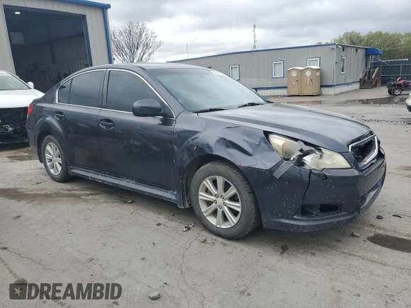 2011 Subaru Legacy Premium with VIN 4S3BMBC61B3254990, listed as a Copart auction lot 55492675 with 233,811 mi miles and Salvage Title. Bid and sale history available at DreamBid. Image 4.