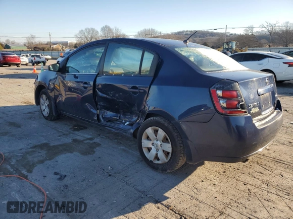 2007 Nissan Sentra 2.0 with VIN 3N1AB61E67L623120, listed as a Copart auction lot 88972365 with 203,299 mi miles and Salvage Title. Bid and sale history available at DreamBid. Image 2.