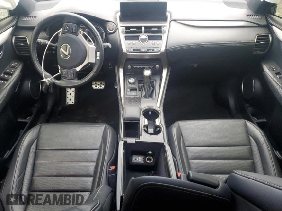2018 Lexus NX with VIN JTJBARBZ8J2175024, listed as a Copart auction lot 44782455 with 33,316 mi miles and Salvage Title. Bid and sale history available at carsss.com. Image 8.