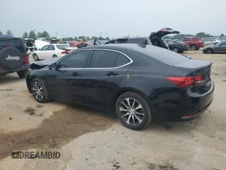 2015 Acura TLX with VIN 19UUB1F33FA024462, listed as a Copart auction lot 60557835 with 173,738 mi miles and Salvage title. Bid and sale history available at DreamBid. Image 2.