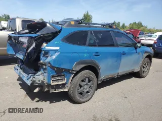 2023 Subaru Outback Wilderness с VIN 4S4BTGUD9P3202247, выставлен на аукционе Copart как лот 54360375 с пробегом 25 172 миль миль и Списание • Salvage title. История ставок и продаж доступна на DreamBid. Изображение 3.