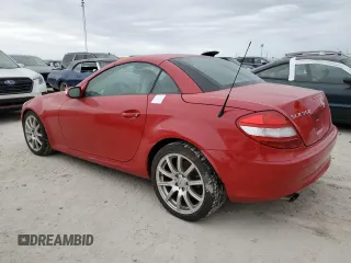 2005 Mercedes-Benz SLK-Class with VIN WDBWK56F45F061321, listed as a Copart auction lot 76955764 with Not Provided miles and Salvage Title. Bid and sale history available at carsss.com. Image 2.