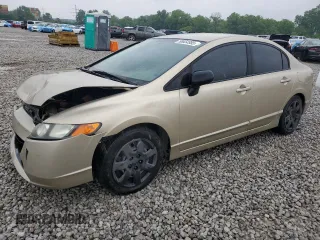 2008 Honda Civic LX z VIN 1HGFA165X8L017366, wystawiony jako Copart lot #58654955 z przebiegiem 178 421 mil mil oraz Szkoda całkowita • Salvage title. Historia ofert i sprzedaży dostępna na DreamBid. Obrazek 1.