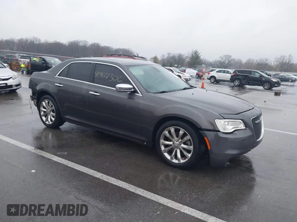 2016 Chrysler 300 with VIN 2C3CCAKG5GH334703, listed as a IAAI auction lot 40877306 with 141,799 mi miles. Bid and sale history available at carsss.com. Image 1.