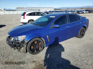 2017 Chevrolet SS with VIN 6G3F15RW8HL305268, listed as a Copart auction lot 44153135 with 56,557 mi miles and Salvage Title. Bid and sale history available at carsss.com. Image 1.