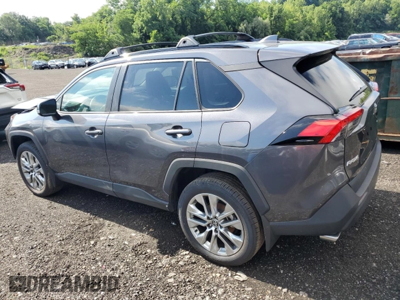 2024 Toyota RAV4 XLE Premium with VIN 2T3C1RFV1RC284430, listed as a Copart auction lot 65069965 with 4,688 mi miles and Salvage title. Bid and sale history available at DreamBid. Image 2.