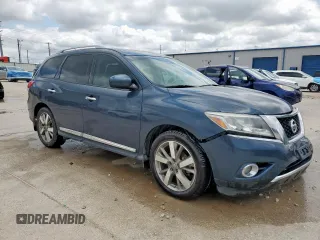 2015 Nissan Pathfinder SV with VIN 5N1AR2MN9FC703515, listed as a Copart auction lot 58198325 with 154,468 mi miles and Salvage title. Bid and sale history available at DreamBid. Image 4.