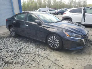 2025 Nissan Altima SV with VIN 1N4BL4DV9SN369349, listed as a Copart auction lot 53824945 with 291 mi miles and Clean Title. Bid and sale history available at DreamBid. Image 4.