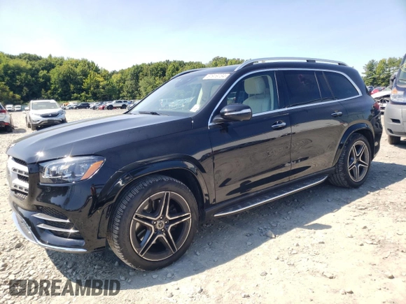 2022 Mercedes-Benz GLS 450 with VIN 4JGFF5KE7NA789310, listed as a Copart auction lot 67919734 with 51,214 mi miles and Salvage Title. Bid and sale history available at DreamBid. Image 1.