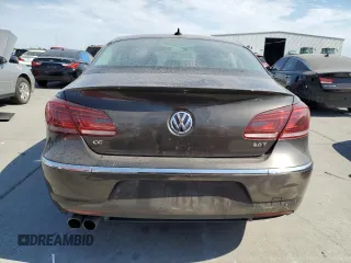 2014 Volkswagen CC R-Line with VIN WVWBP7AN7EE537157, listed as a Copart auction lot 65404654 with 153,336 mi miles and Salvage Title. Bid and sale history available at DreamBid. Image 6.