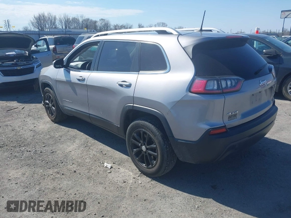 2019 Jeep Cherokee Latitude with VIN 1C4PJMCB9KD442979, listed as a IAAI auction lot 41645520 with 108,261 mi miles. Bid and sale history available at carsss.com. Image 3.