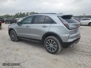 2025 Cadillac XT4 AWD Sport with VIN 1GYFZFR48SF115822, listed as a Copart auction lot 51958885 with 6,635 mi miles and Salvage Title. Bid and sale history available at carsss.com. Image 2.