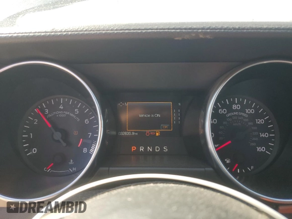 2022 Ford Mustang GT with VIN 1FA6P8CF3N5134313, listed as a Copart auction lot 45870625 with 32,835 mi miles and Salvage Title. Bid and sale history available at carsss.com. Image 9.
