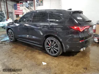 2023 Acura MDX Type S w/Advance Package with VIN 5J8YD8H80PL003992, listed as a Copart auction lot 88515125 with 14,716 mi miles and Salvage Title. Bid and sale history available at carsss.com. Image 2.