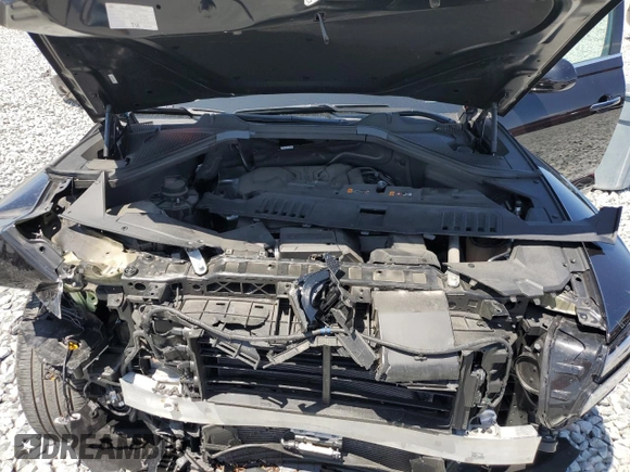2022 Genesis GV80 with VIN KMUHB4SB4NU098028, listed as a Copart auction lot 52286015 with 26,006 mi miles and Non Repairable. Bid and sale history available at DreamBid. Image 12.