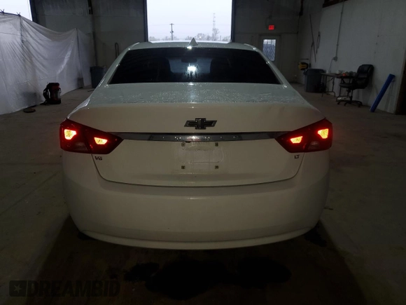 2018 Chevrolet Impala LT z VIN 2G1105S33J9116169, wystawiony jako Copart lot #50909435 z przebiegiem 106 039 mil mil oraz Szkoda całkowita • Salvage title. Historia ofert i sprzedaży dostępna na DreamBid. Obrazek 6.