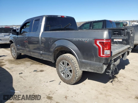 2015 Ford F-150 XLT with VIN 1FTEX1EP3FKD57294, listed as a Copart auction lot 46693135 with 127,359 mi miles and Salvage Title. Bid and sale history available at carsss.com. Image 2.