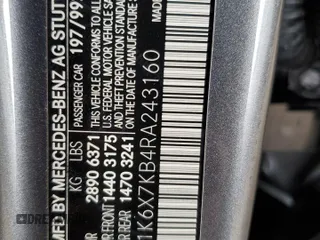 2024 Mercedes-Benz S 680 Maybach z VIN W1K6X7KB4RA243160, wystawiony jako Copart lot #49357235 z przebiegiem 6440 mil mil oraz Szkoda całkowita • Salvage title. Historia ofert i sprzedaży dostępna na DreamBid. Obrazek 15.