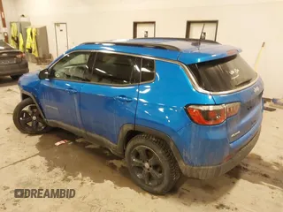 2018 Jeep Compass Altitude with VIN 3C4NJDBB5JT345165, listed as a IAAI auction lot 41618844 with 66,226 mi miles and . Bid and sale history available at carsss.com. Image 3.