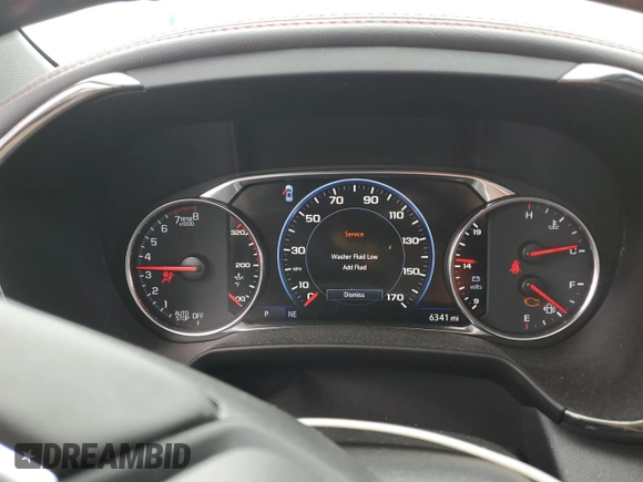 2024 Chevrolet Blazer RS with VIN 3GNKBKRS5RS194475, listed as a Copart auction lot 55123695 with 6,341 mi miles and Clean title. Bid and sale history available at DreamBid. Image 9.