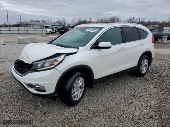 2016 Honda CR-V EX-L with VIN 5J6RM4H72GL082207, listed as a Copart auction lot 50790105 with 134,284 mi miles and Salvage Title. Bid and sale history available at carsss.com. Image 1.