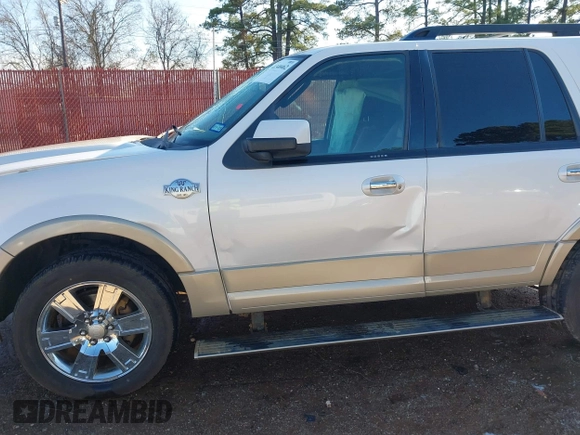2010 Ford Expedition Eddie Bauer with VIN 1FMJU1H5XAEB21312, listed as a IAAI auction lot 41340462 with 222,850 mi miles and . Bid and sale history available at DreamBid. Image 6.