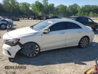 2018 Mercedes-Benz CLA 250 with VIN WDDSJ4GB5JN548249, listed as a Copart auction lot 57306995 with 72,138 mi miles and Salvage title. Bid and sale history available at DreamBid. Image 1.