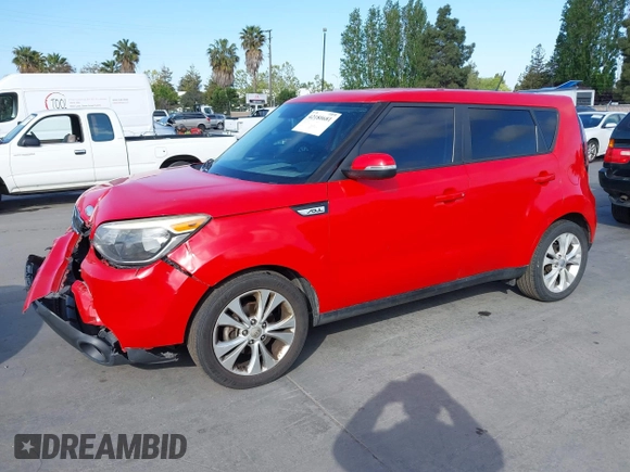 2014 Kia Soul + with VIN KNDJP3A51E7723236, listed as a IAAI auction lot 42180681 with 192,085 mi miles and . Bid and sale history available at DreamBid. Image 2.