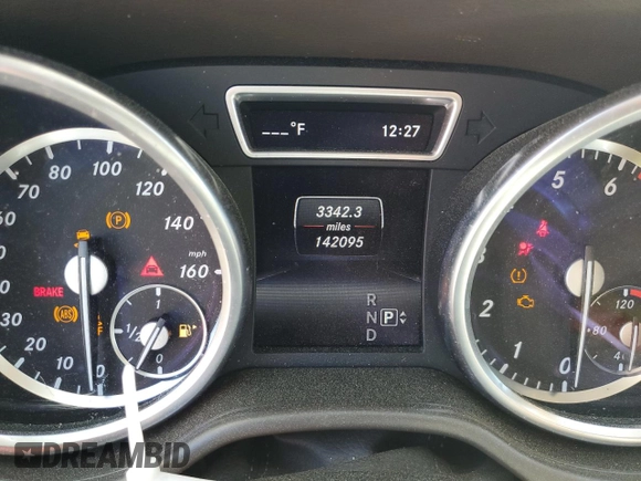 2015 Mercedes-Benz GL-Class GL 450 with VIN 4JGDF6EE6FA592199, listed as a Copart auction lot 42605263 with 142,095 mi miles. Bid and sale history available at carsss.com. Image 9.